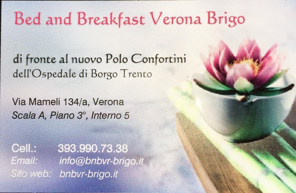 Bed And Breakfast Verona Brigo Exterior photo